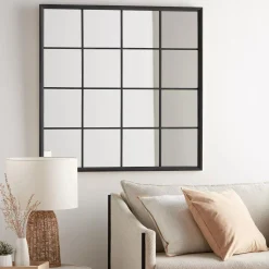 Outlet Windowpane Mirror Mirrors