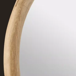 Sale Wood Framed Oval Mirror Mirrors