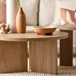 Hot Wooden Round Coffee Table Coffee Tables|Coffee Tables & Side Tables