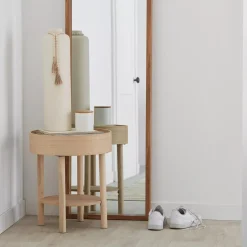 Online Wooden Round Side Table with Lift Top Side Tables|Coffee Tables & Side Tables