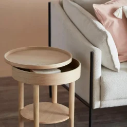 Online Wooden Round Side Table with Lift Top Side Tables|Coffee Tables & Side Tables